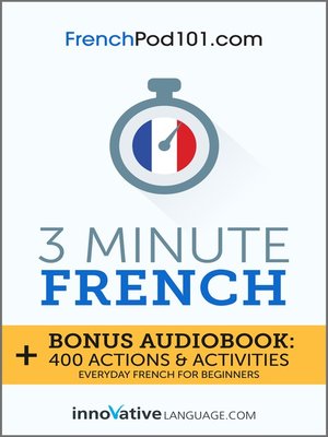cover image of 3-Minute French